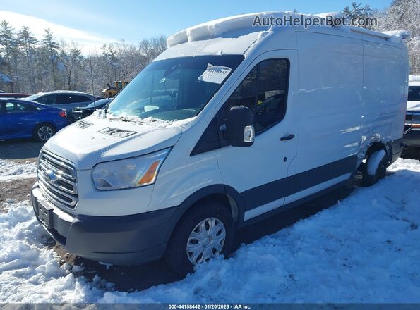 1FTYR2CM9JKA76860 2018 FORD TRANSIT-250 Белый Передняя левая четверть