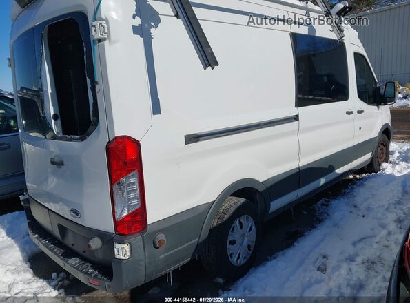 1FTYR2CM9JKA76860 2018 FORD TRANSIT-250 Белый Задняя правая четверть