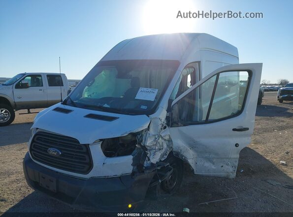 1FTYR2XM6GKB21966 2016 FORD TRANSIT-250 White წინა მარცხენა ხედი სამი მეოთხედიდან