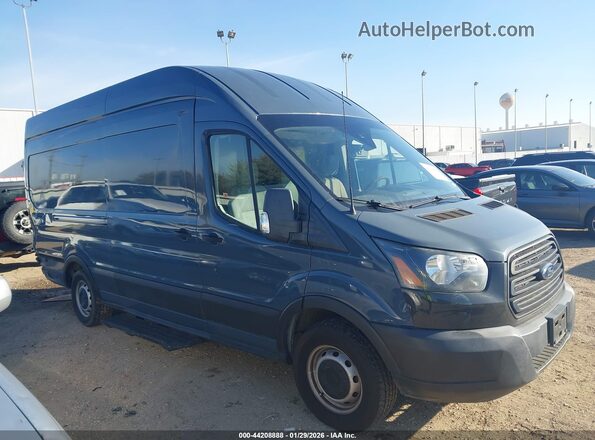 1FTYR3XM0KKB78324 2019 FORD TRANSIT-250 Blue სალონის 360-გრადუსიანი ხედი