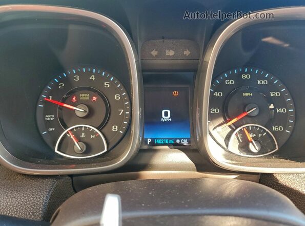 1G11E5SA7GF153676 2016 CHEVROLET MALIBU Silver Вид щитка приладів