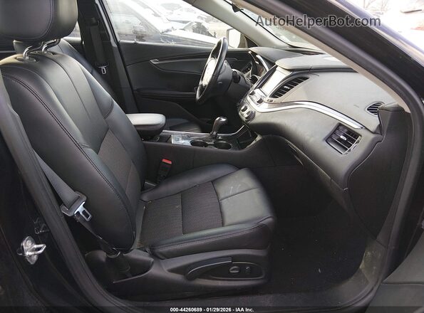 1G11Z5S36LU109650 2020 CHEVROLET IMPALA Черный Вид салона спереди