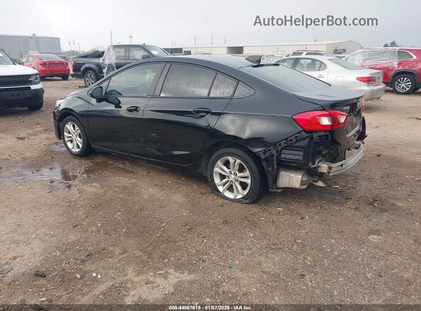 1G1BC5SM4K7113708 2019 CHEVROLET CRUZE Black უკანა მარცხენა