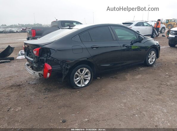 1G1BC5SM4K7113708 2019 CHEVROLET CRUZE Black უკანა მარჯვენა