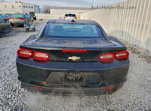1G1FB1RX5N0108303 2022 CHEVROLET CAMARO Black Հետևի տեսք