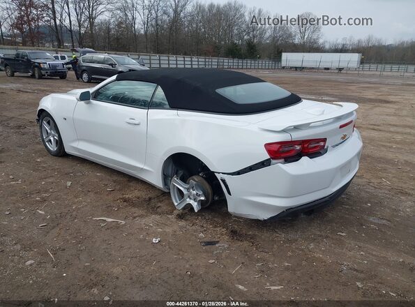 1G1FB3DX0P0156748 2023 CHEVROLET CAMARO White Rear left