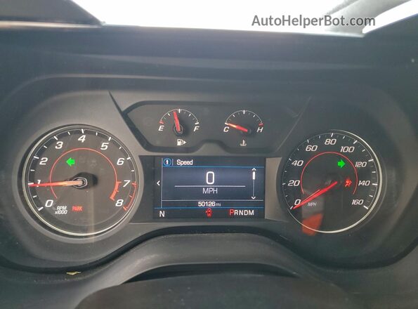 1G1FD1RS4N0130792 2022 CHEVROLET CAMARO White Вид щитка приладів