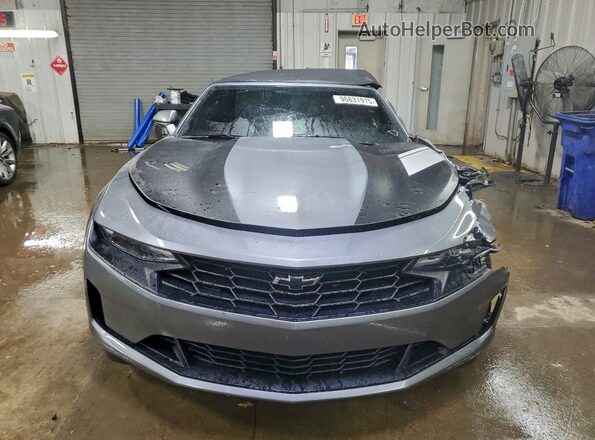 1G1FD3DX0N0116659 2022 CHEVROLET CAMARO Gray Front view