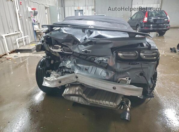1G1FD3DX0N0116659 2022 CHEVROLET CAMARO Gray Rear view