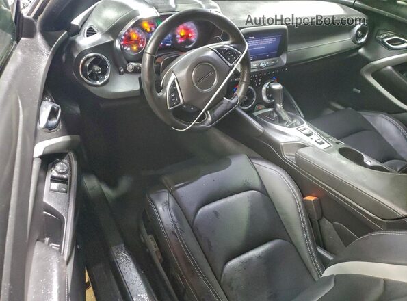 1G1FD3DX0N0116659 2022 CHEVROLET CAMARO Gray Dashboard view