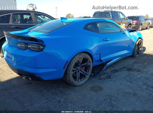 1G1FE1R74P0145109 2023 CHEVROLET CAMARO Blue Rear right