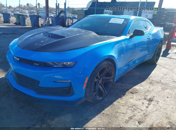 1G1FE1R74P0145109 2023 CHEVROLET CAMARO Blue Front left