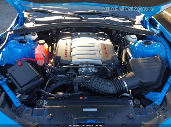 1G1FE1R74P0145109 2023 CHEVROLET CAMARO Blue Rear view