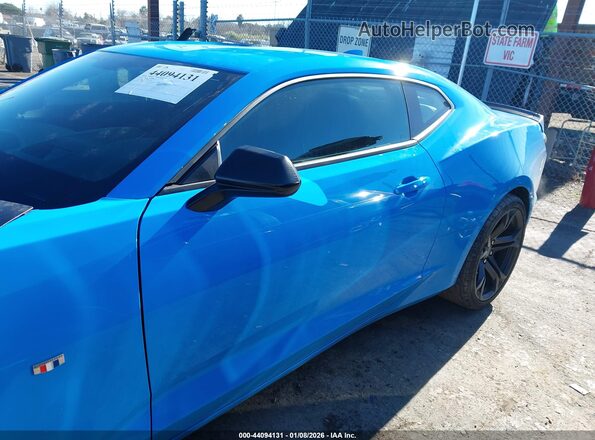 1G1FE1R74P0145109 2023 CHEVROLET CAMARO Blue 360 interior view
