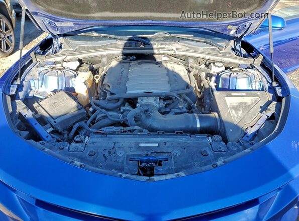 1G1FE1R76J0103919 2018 CHEVROLET CAMARO Blue 