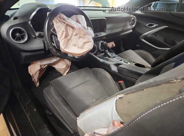 1G1FF1R75P0160120 2023 CHEVROLET CAMARO Black Widok deski rozdzielczej