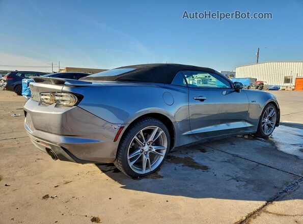 1G1FF3D70M0115097 2021 CHEVROLET CAMARO Gray Tył prawy