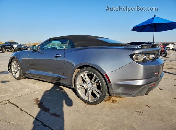 1G1FF3D70M0115097 2021 CHEVROLET CAMARO Gray Tył lewy
