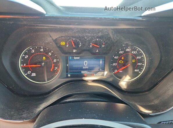 1G1FF3D70M0115097 2021 CHEVROLET CAMARO Gray Widok zestawu wskaźników