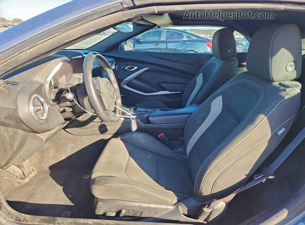 1G1FF3D70M0115097 2021 CHEVROLET CAMARO Gray Widok wnętrza z przodu