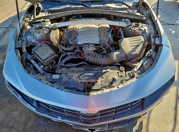 1G1FF3D70M0115097 2021 CHEVROLET CAMARO Gray Widok wnętrza z tyłu
