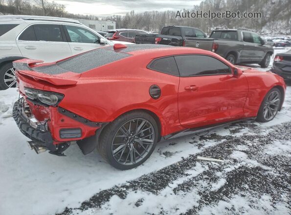 1G1FJ1R66N0101631 2022 CHEVROLET CAMARO Red უკანა მარჯვენა