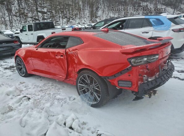 1G1FJ1R66N0101631 2022 CHEVROLET CAMARO Red უკანა მარცხენა
