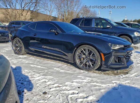 1G1FK1R65N0107501 2022 CHEVROLET CAMARO Black Przód prawy