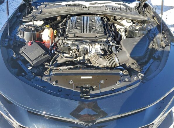 1G1FK1R65N0107501 2022 CHEVROLET CAMARO Black Widok wnętrza z tyłu