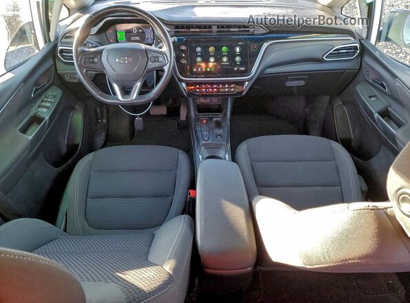 1G1FW6S00N4133343 2022 CHEVROLET BOLT Белый Вид панели приборов