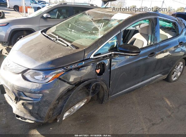 1G1FY6S00M4111237 2021 CHEVROLET BOLT Gray Front view