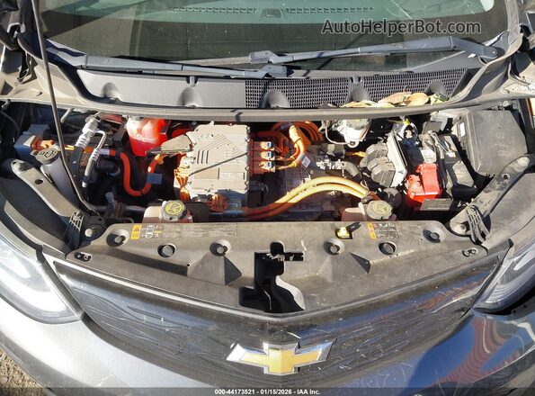 1G1FY6S00M4111237 2021 CHEVROLET BOLT Gray Rear view