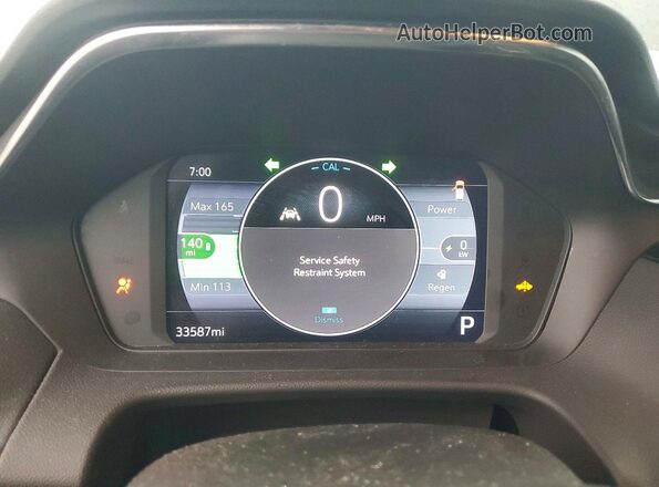 1G1FY6S02P4147080 2023 CHEVROLET BOLT Black Вид щитка приладів