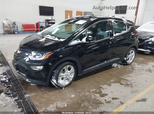 1G1FY6S04M4106719 2021 CHEVROLET BOLT Черный Передняя левая четверть