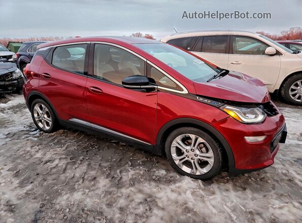 1G1FY6S05M4103523 2021 CHEVROLET BOLT Red Przód prawy
