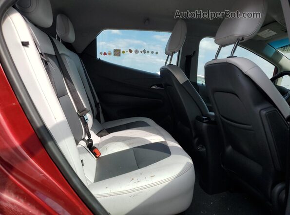 1G1FZ6S01M4111020 2021 CHEVROLET BOLT Red Rear interior view