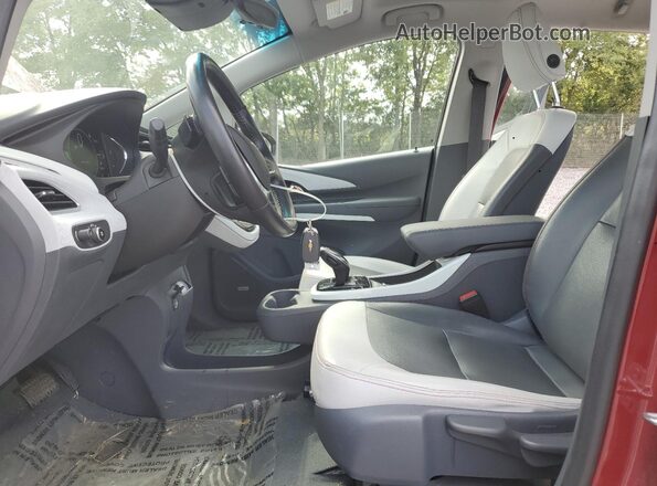 1G1FZ6S01M4111020 2021 CHEVROLET BOLT Red Front interior view