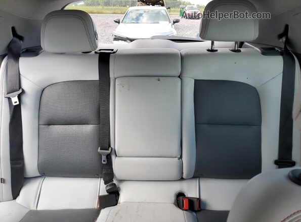 1G1FZ6S01M4111020 2021 CHEVROLET BOLT Red Rear seats view