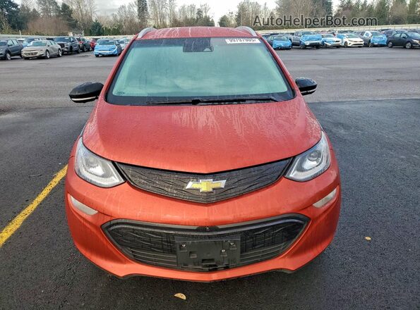 1G1FZ6S02L4147989 2020 CHEVROLET BOLT Red Widok z przodu