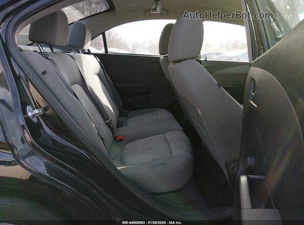 1G1JB5SG7J4122797 2018 CHEVROLET SONIC Black Вид наклейки з VIN-кодом