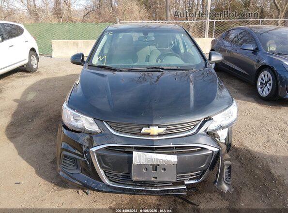1G1JB5SG7J4122797 2018 CHEVROLET SONIC Black Вид панелі приладів