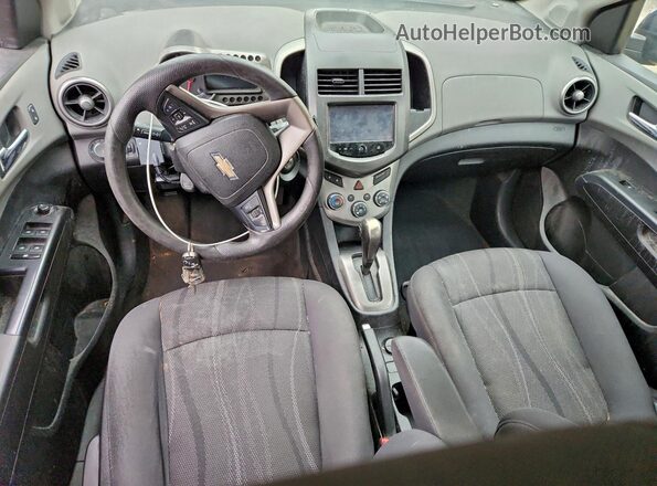 1G1JC6SH2G4133954 2016 CHEVROLET SONIC Blue წინა პანელის ხედი
