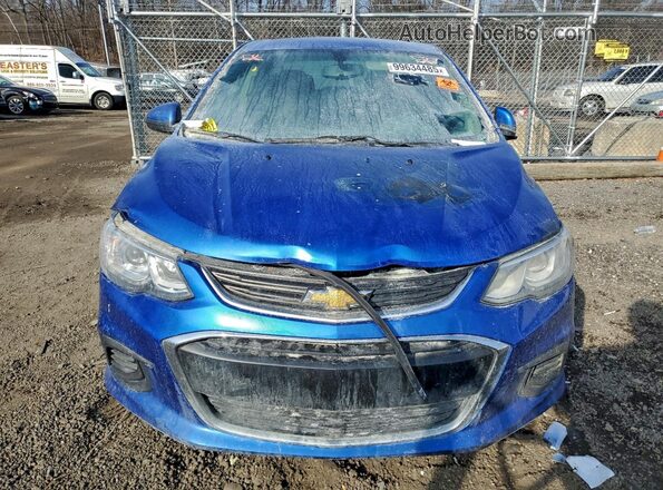 1G1JD5SB8L4100678 2020 CHEVROLET SONIC Blue წინა ხედი