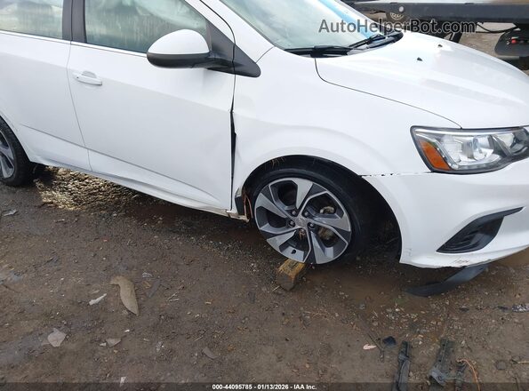 1G1JF5SB2L4103330 2020 CHEVROLET SONIC White Widok z przodu