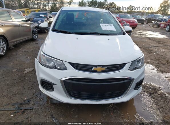 1G1JF5SB2L4103330 2020 CHEVROLET SONIC White Widok zestawu wskaźników