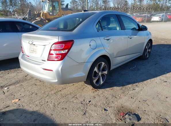 1G1JF5SB5J4132284 2018 CHEVROLET SONIC Silver 