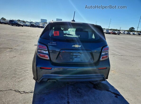 1G1JG6SB2L4123676 2020 CHEVROLET SONIC Black Widok z tyłu