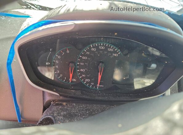 1G1JG6SB2L4123676 2020 CHEVROLET SONIC Black Widok zestawu wskaźników