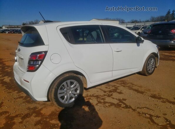 1G1JG6SB3L4139563 2020 CHEVROLET SONIC White Tył prawy