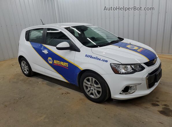 1G1JG6SB3L4139563 2020 CHEVROLET SONIC White Widok wnętrza 360 stopni